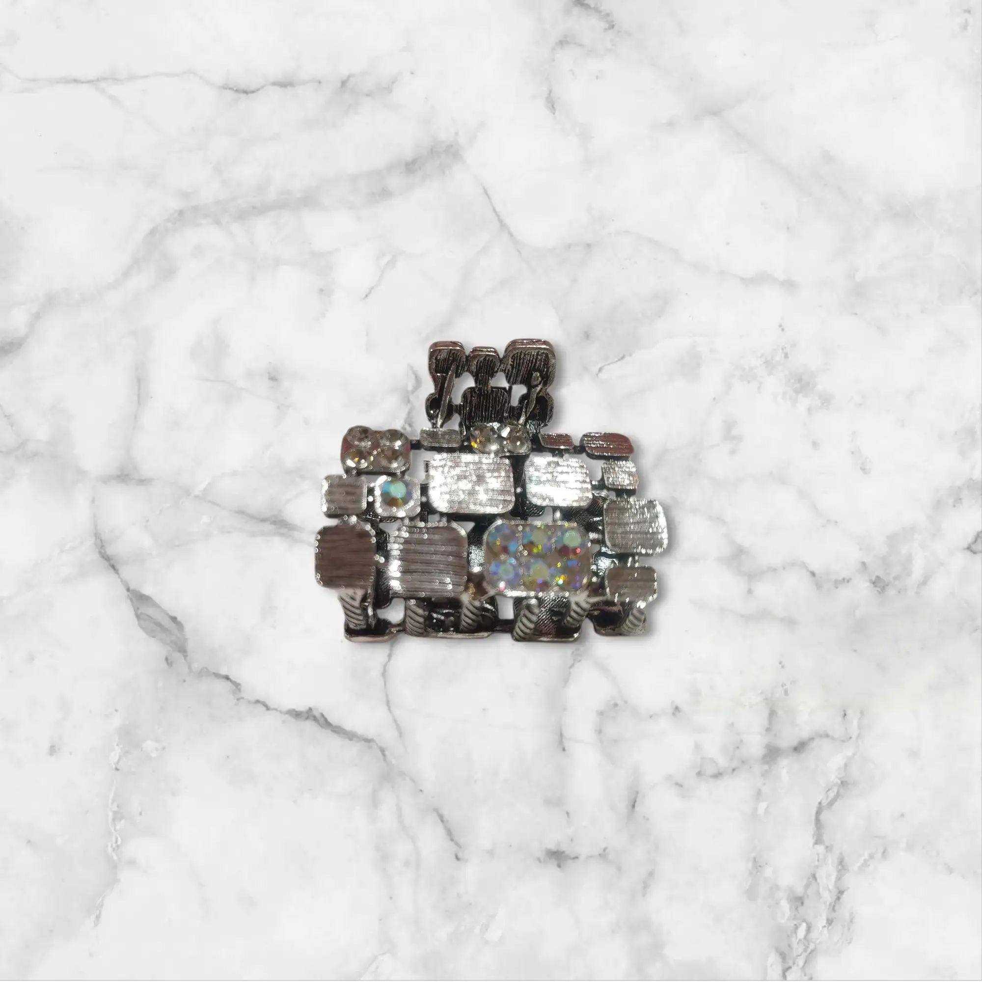 Hebilla Mariposa Dorada